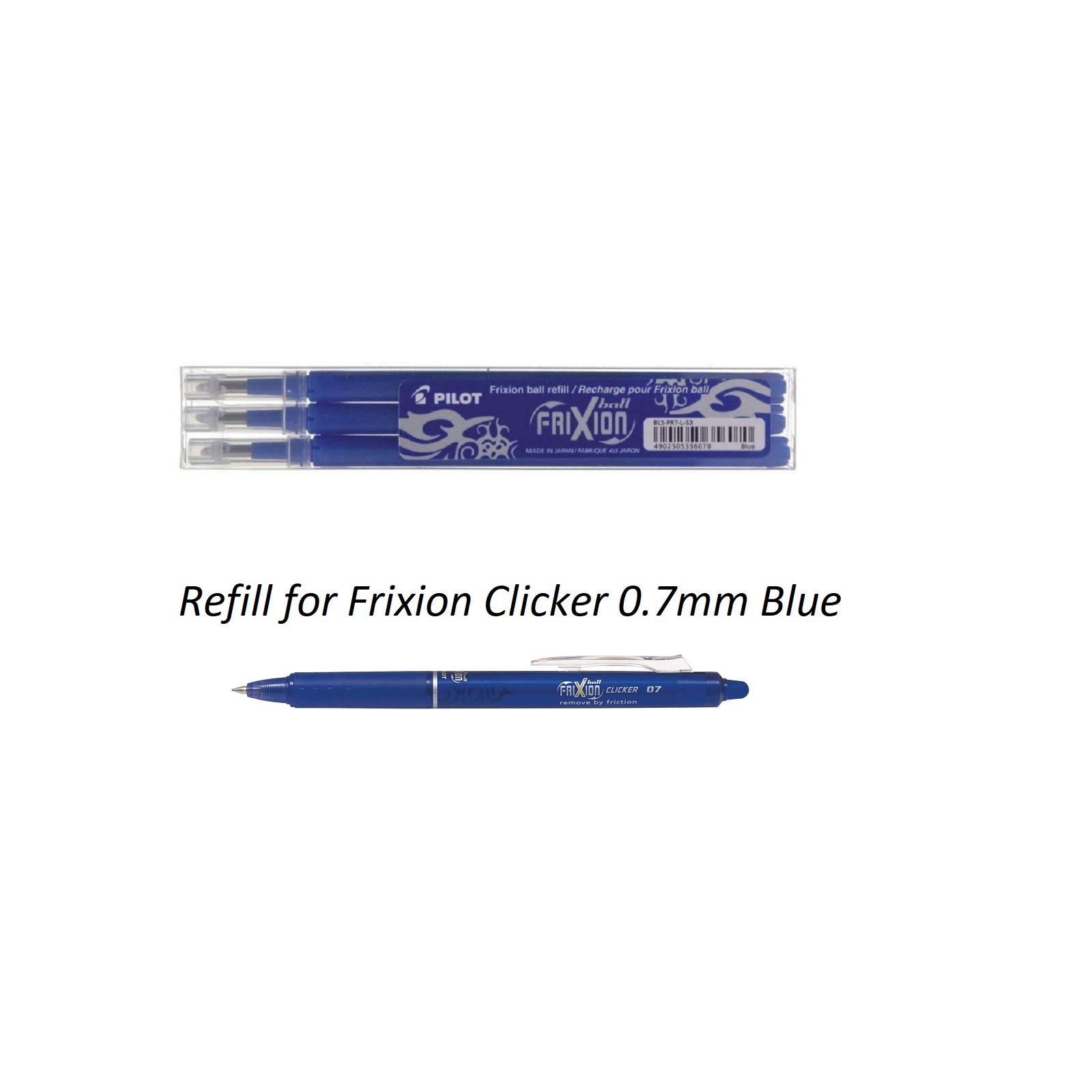 Refill Frixion Ball & Ball Clicker 0.5mm